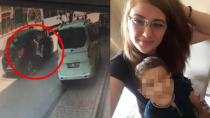 تركيا : مقطع مصور ينتشر على نحو واسع يظهر لحظة اختطاف طفل من والدته وسط الشارع في وضح النهار ( فيديو )
