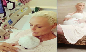 ممثلة دنماركية خمسينية تضع مولوداً و تثير جدل الإنجاب المتأخر !
