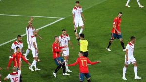 الـ ” فيفا ” يعاقب المغرب بسبب مباراة أسبانيا