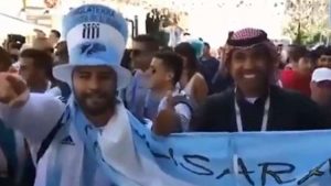 معاقبة مسؤول أرجنتيني أساء لمشجع عربي ( فيديو )