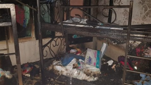 تركيا : وفاة طفلة سورية و نقل عائلتها إلى المستشفى جراء حريق التهم منزلهم ( فيديو )