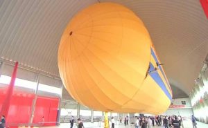 الصين تكشف عن أكبر طائرة ” بالون ” متعددة المهام