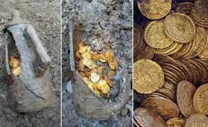 اكتشاف مئات العملات الذهبية الرومانية في قبو مسرح بإيطاليا