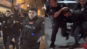 صحيفة تركية : الشرطة تنقذ شاباً سورياً حاول أهالي حي باسطنبول الاقتصاص منه بعد اتهامه بالتحرش بسيدة ( فيديو )