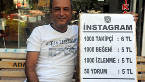 تركي يفتتح ” بسطة ” لبيع المتابعين على موقع إنستغرام ! ( فيديو )