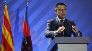 رئيس برشلونة : يجب إقامة 3 مباريات في ” الليغا ” خارج البلاد