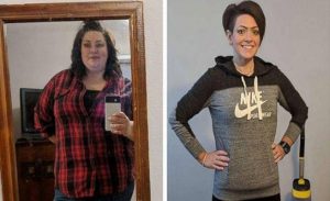 امرأة أمريكية تحقق إنجازاً مميزاً و تخسر 83 كيلو من وزنها بمفردها