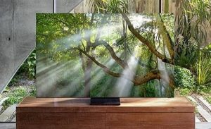 ” سامسونغ ” تستعد لإطلاق أول تلفزيون بلا إطار