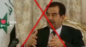 حقيقة فيديو ” صدام حسين حياً في 2024 “