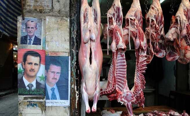 ارتفاع أسعار اللحوم في سوريا بنسبة 150% مقارنة برمضان الماضي
