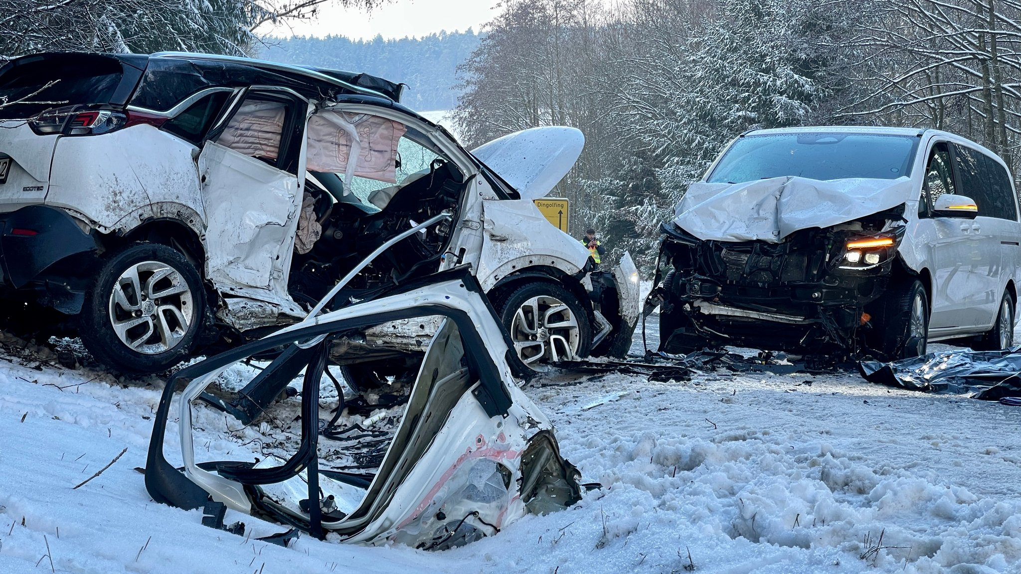 حادث مروع في الجنوب الألماني .. وفاة شخصين جراء تصادم مباشر بسبب الجليد