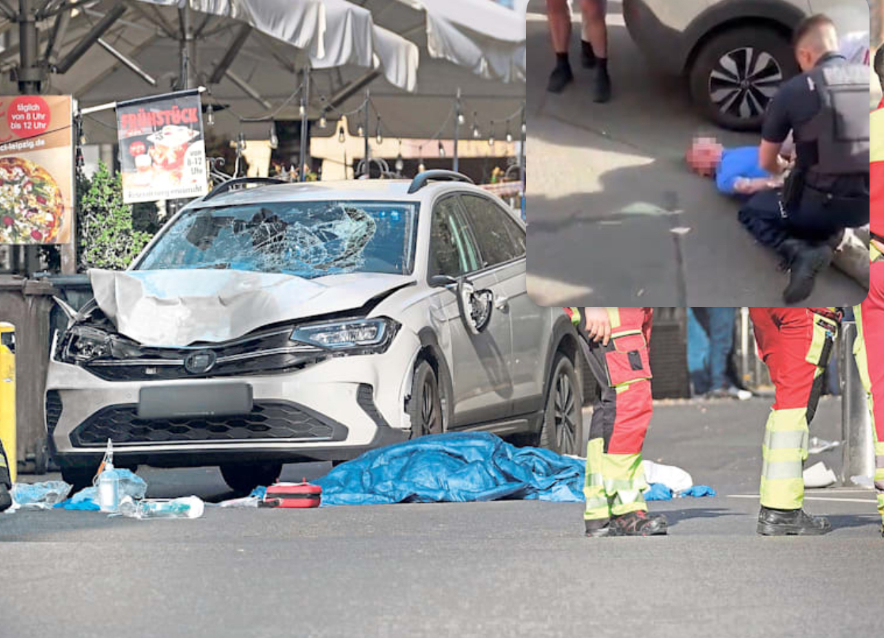 قتيلان وجرحى في هجوم دهس وسط لايبزيغ… والشرطة تكشف جنسية المنفّذ – عكس السير