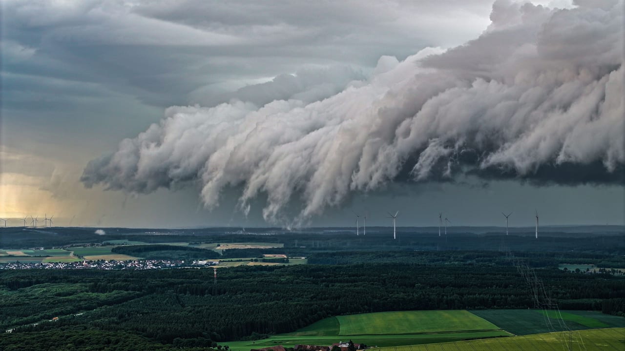 Thunderstorm impacts Baden-Württemberg