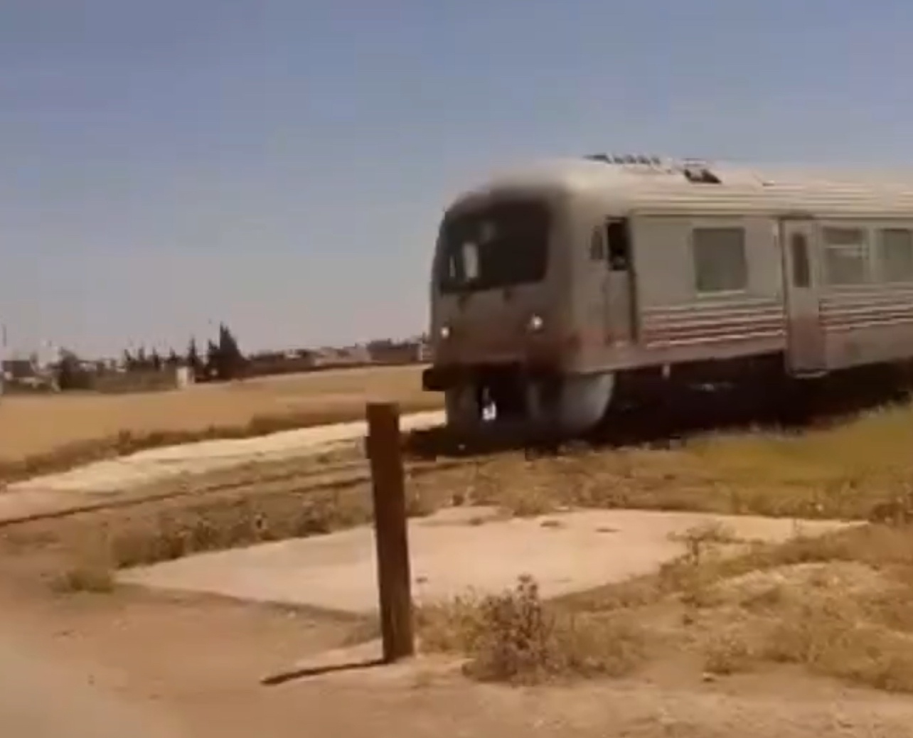 Aleppo countryside records first train in 15 years